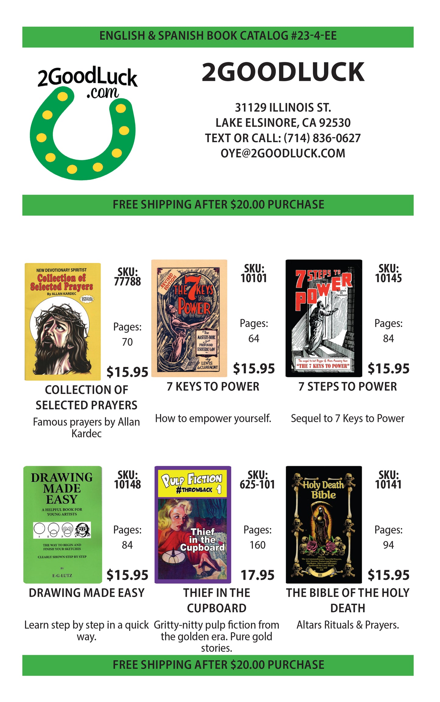 Catalogs Set - All Our Website in two catalogs