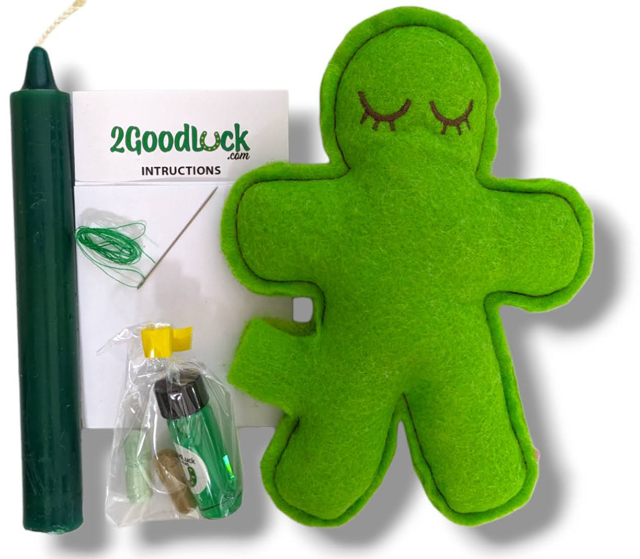 Fast Money - Casino Green Poppet / Voodoo Doll Kit