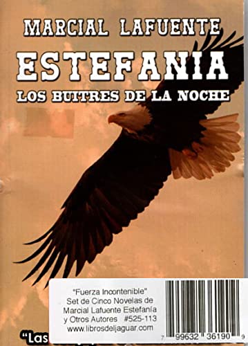 “Fuerza Incontenible” Set de Cinco Novelas Por Marcial Lafuente Estefania y otros autores