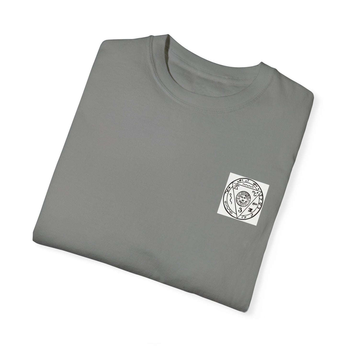 Protect the Traveler Talisman Unisex Garment-Dyed T-shirt