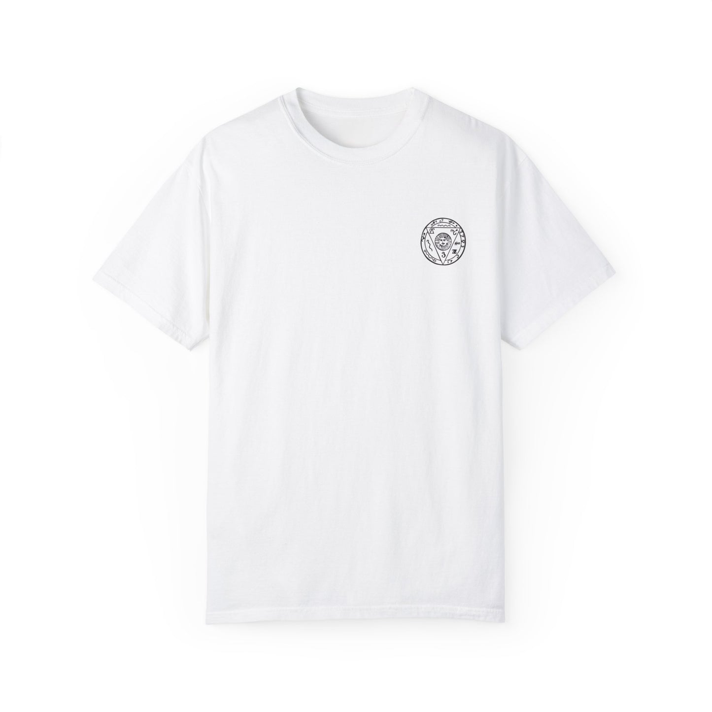 Protect the Traveler Talisman Unisex Garment-Dyed T-shirt