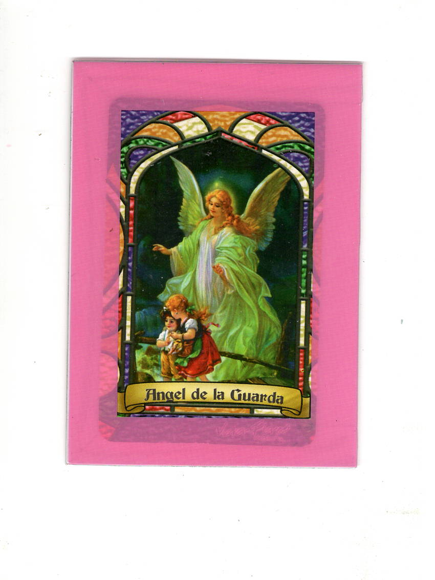Guardian Angel Prayer Card / Estampa del Ángel de la Guardia