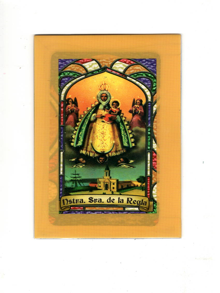 Our Lady of Regla Bilingual Prayer Card / Estampa de la Virgen de Regla