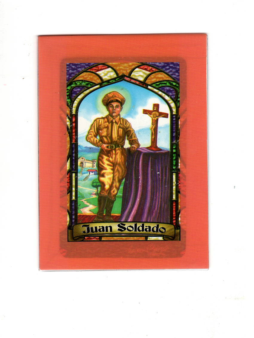 Juan Soldado Estampa de Oración en Español
