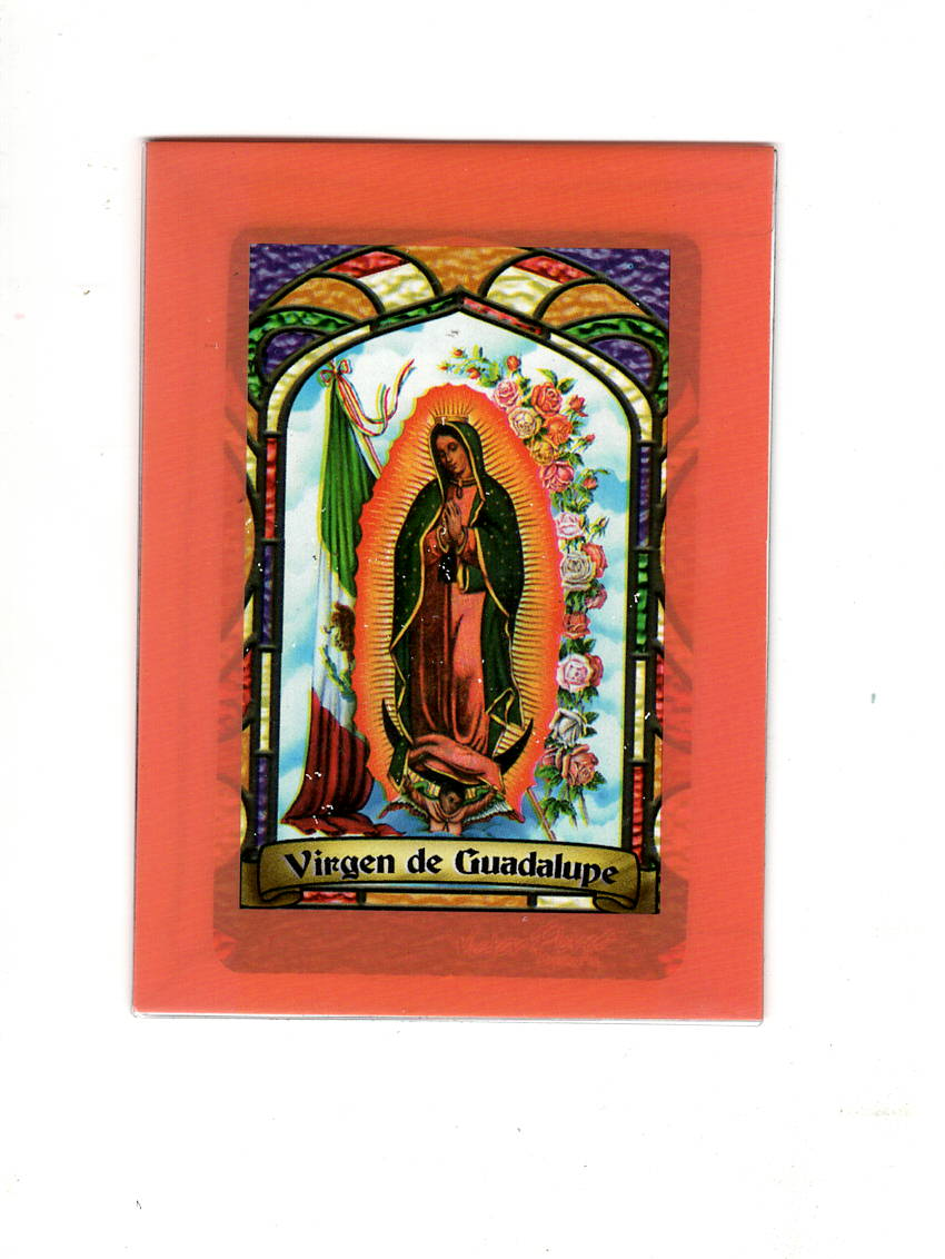 Virgin of Guadalupe Prayer Card / Estampa de la Virgen de Guadalupe