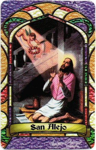 St. Alejo Bilingual Prayer Card