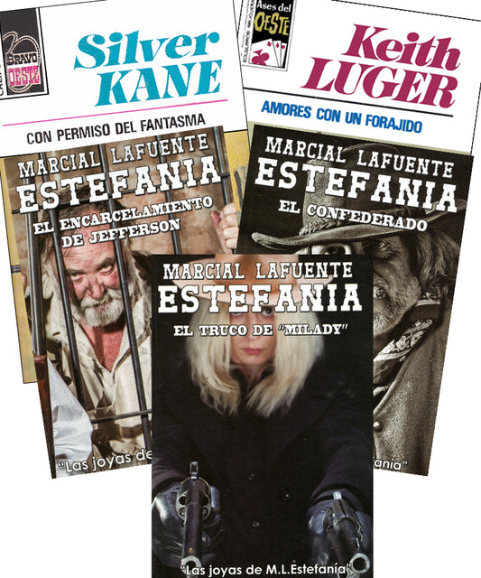 Hora Señalada Set de Cinco Novelas Por Marcial Lafuente Estefania y otros autores