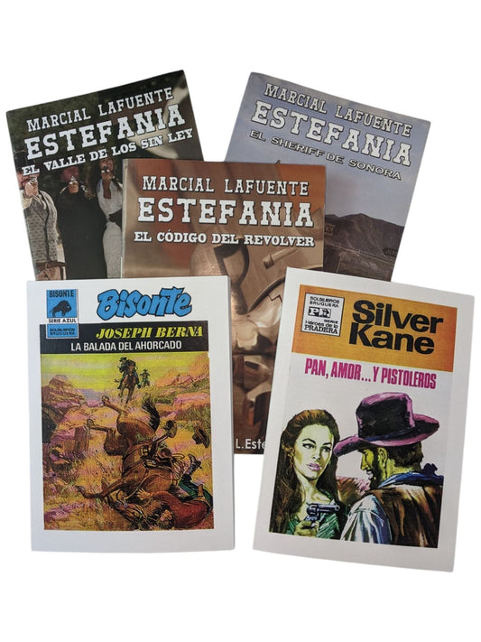 “Halcón Indio” Set de Cinco Novelas Por Marcial Lafuente Estefania y otros autores