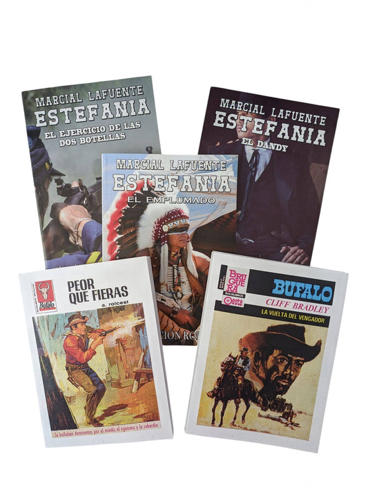 ”El Destino Dijo Si”, Set de 5 Libros de Marcial Lafuente Estefanía y otros autores