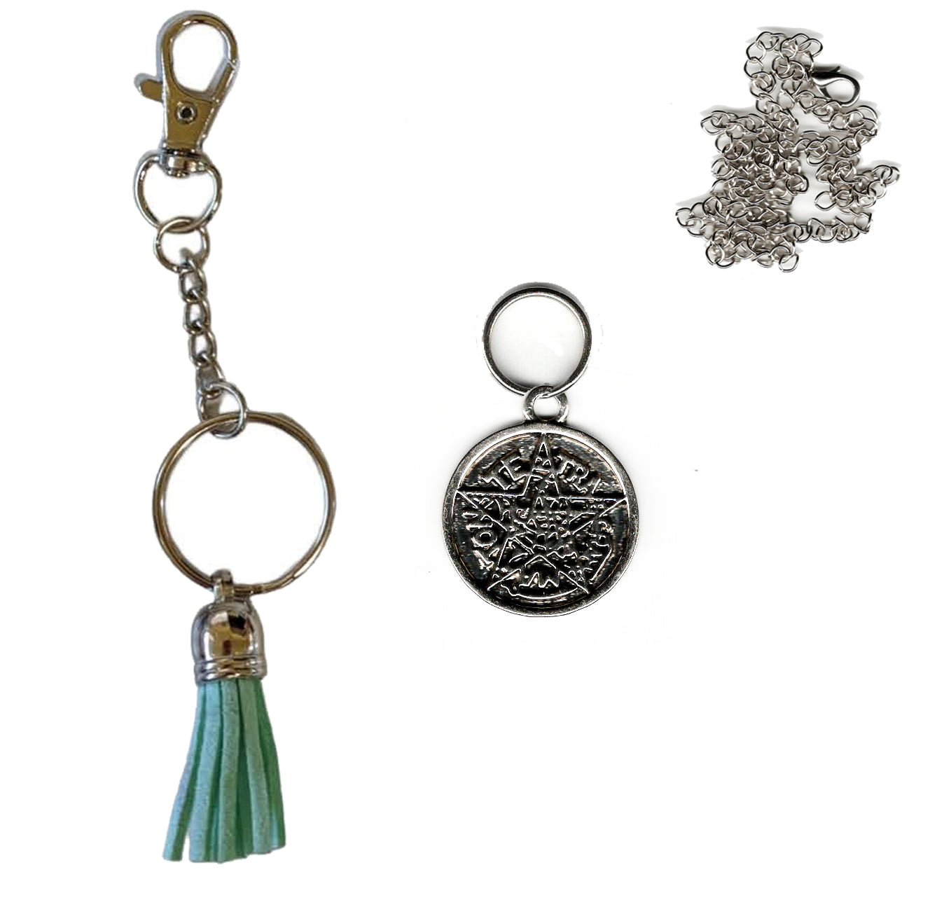 Solomon's Seal Mystical Pendant, and Keyring