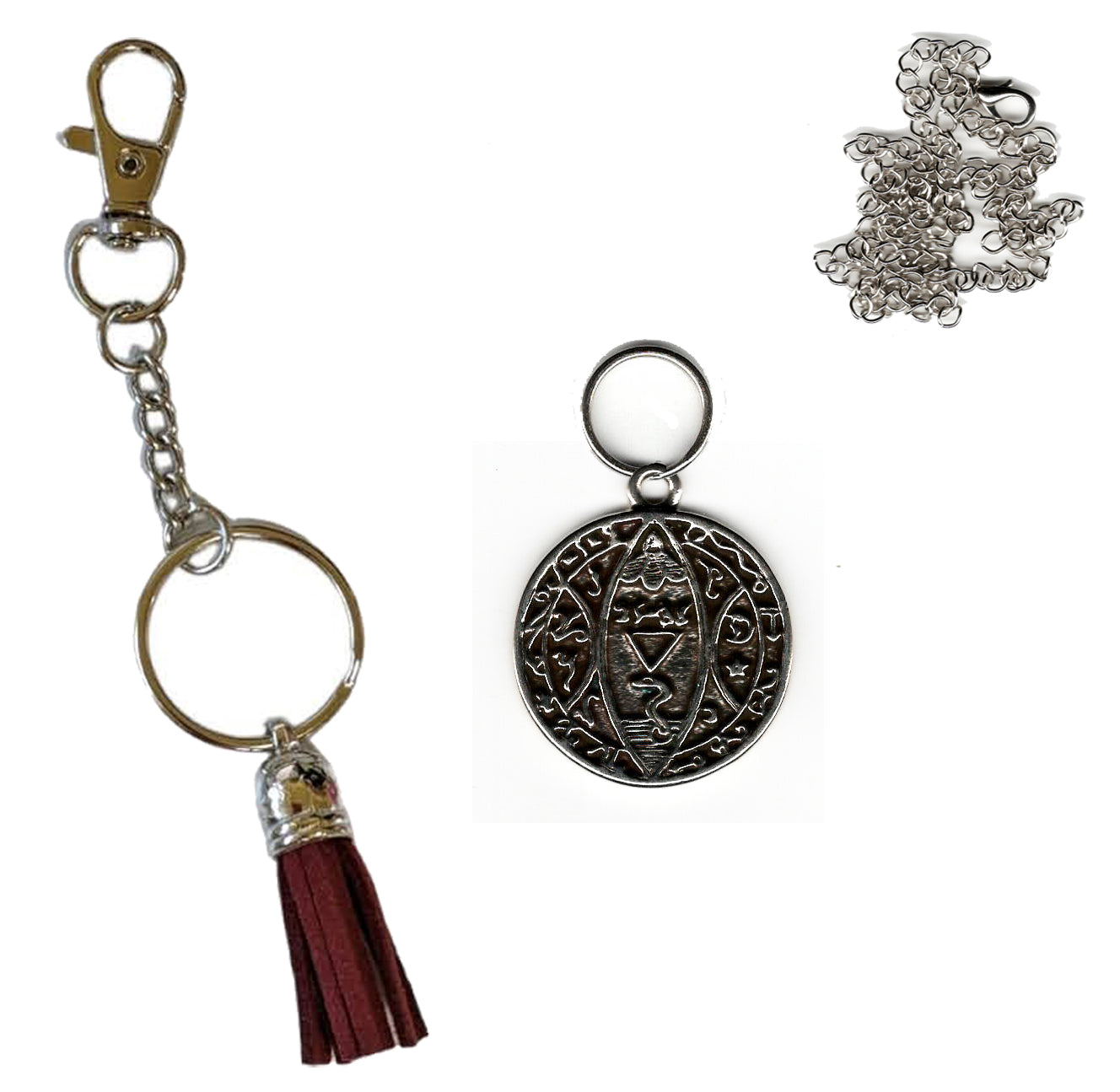 Control Evil Spirits Mystical Pendant, and Keyring