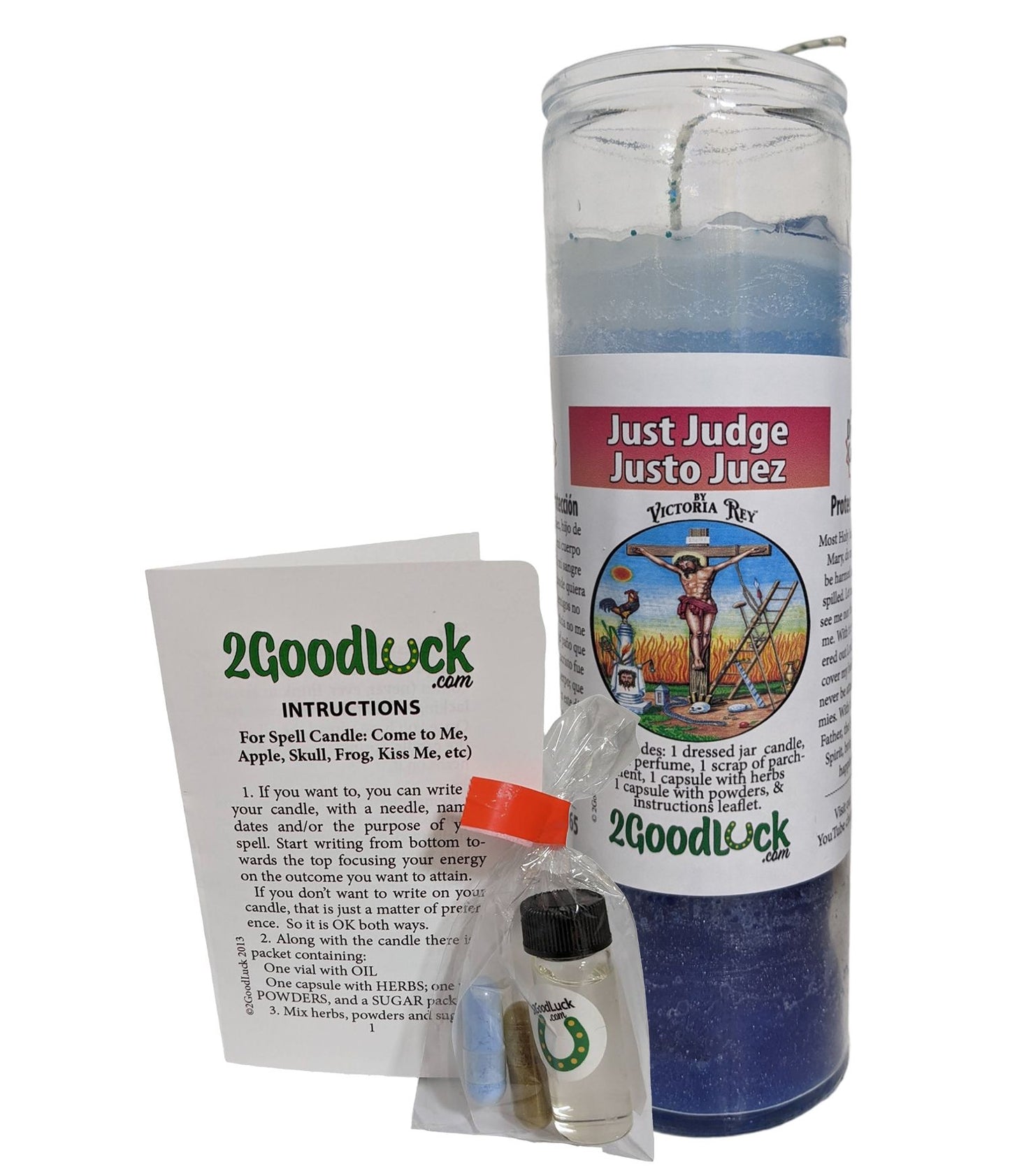 Just Judge Dressed Candle Kit - Justo Juez