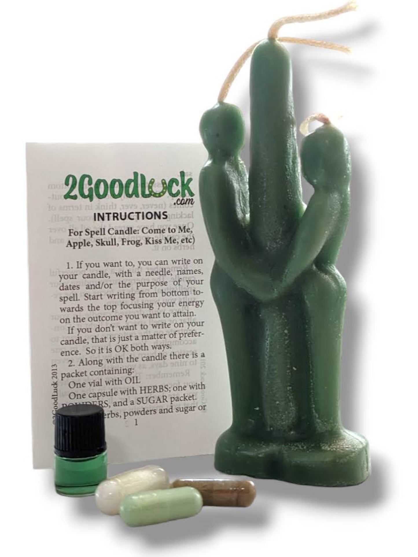 Green For the Money Candle Kit / Vela Dinero Verde Kit