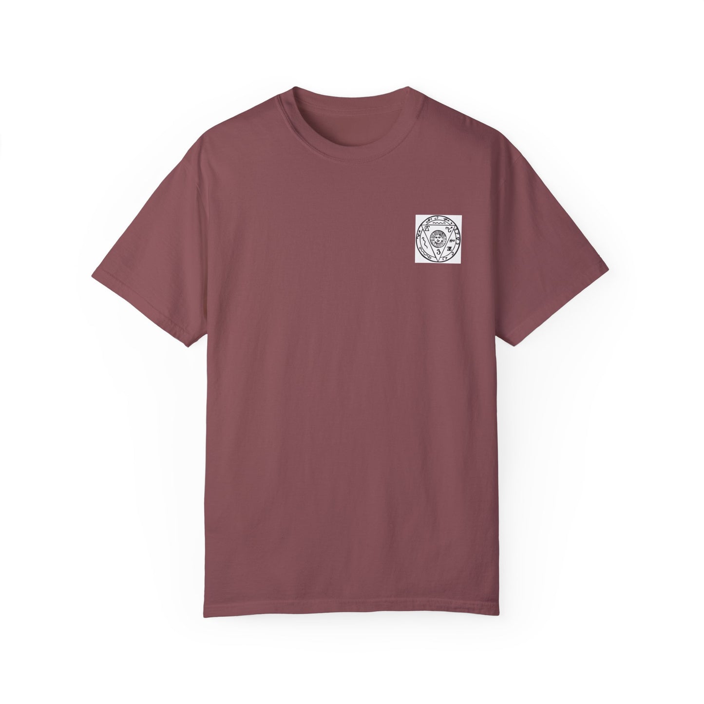 Protect the Traveler Talisman Unisex Garment-Dyed T-shirt