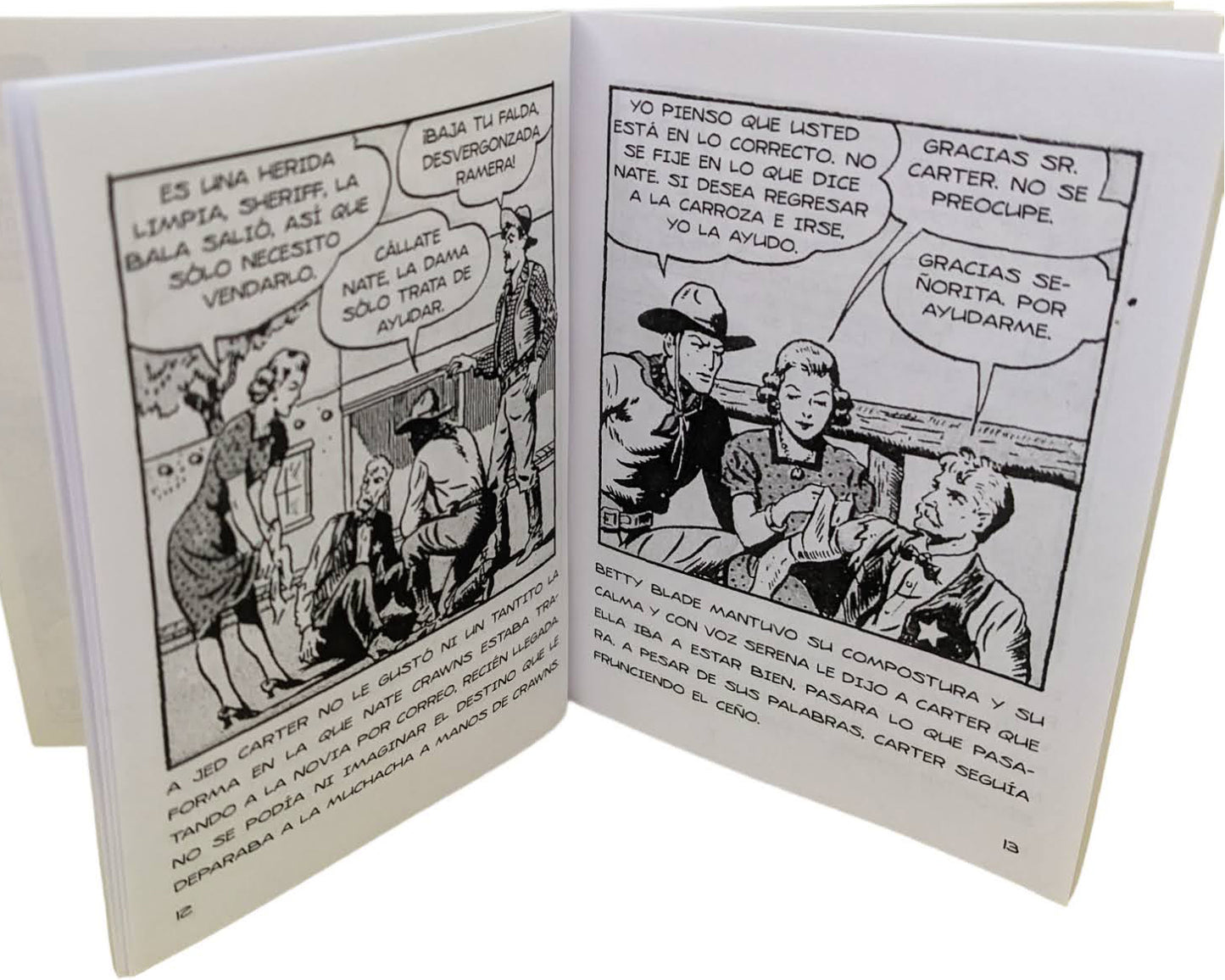 Set de 10 Novelas de Acción, Aventura, Policiaca, Vaqueros y/o Frontera Violenta