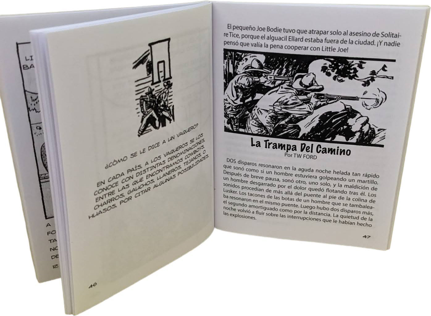 Set de 10 Novelas de Acción, Aventura, Policiaca, Vaqueros y/o Frontera Violenta