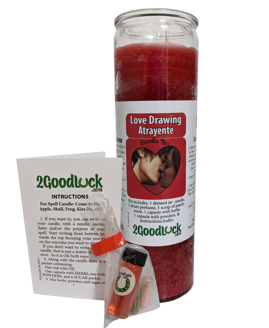 Love Drawing Dressed Candle Kit - Atrayente