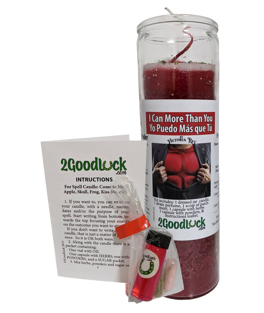 I Can and you Can’t Dressed Candle Kit - Yo Puedo mas que Tu