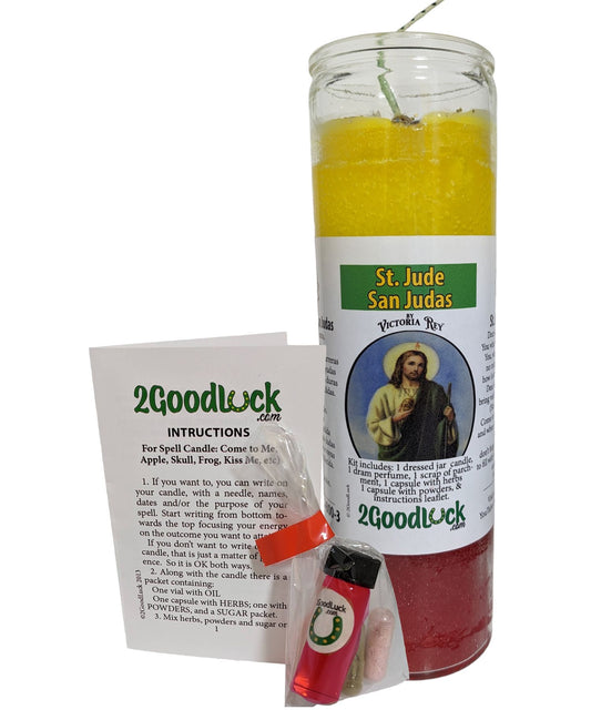 St. Jude Dressed Candle Kit - San Judas
