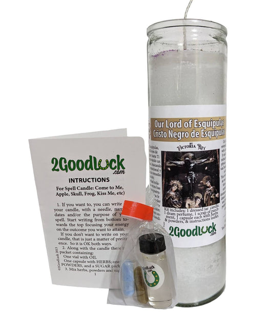 Our Lord of Esquipulas Dressed Candle Kit - Señor De Esquipulas