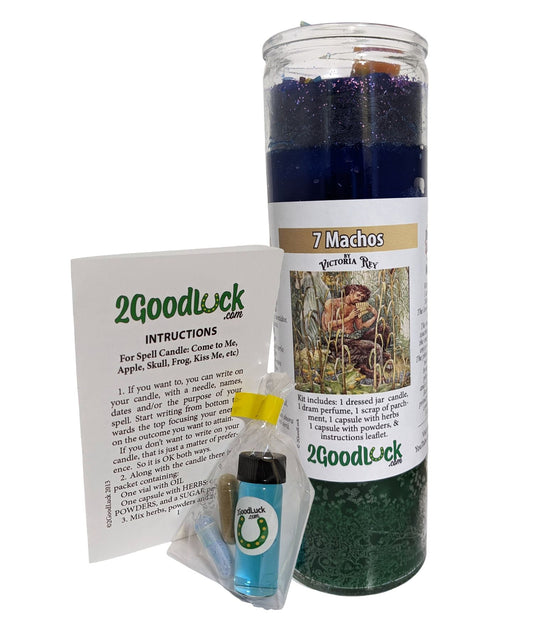 7 Machos Dressed Candle Kit