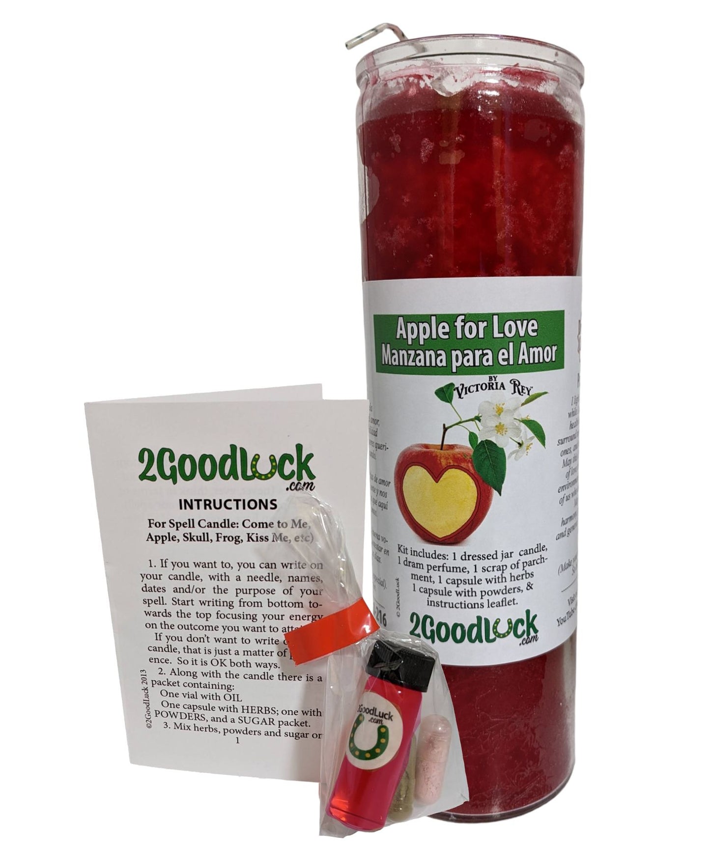 Apple Dressed Candle Kit - Manzana