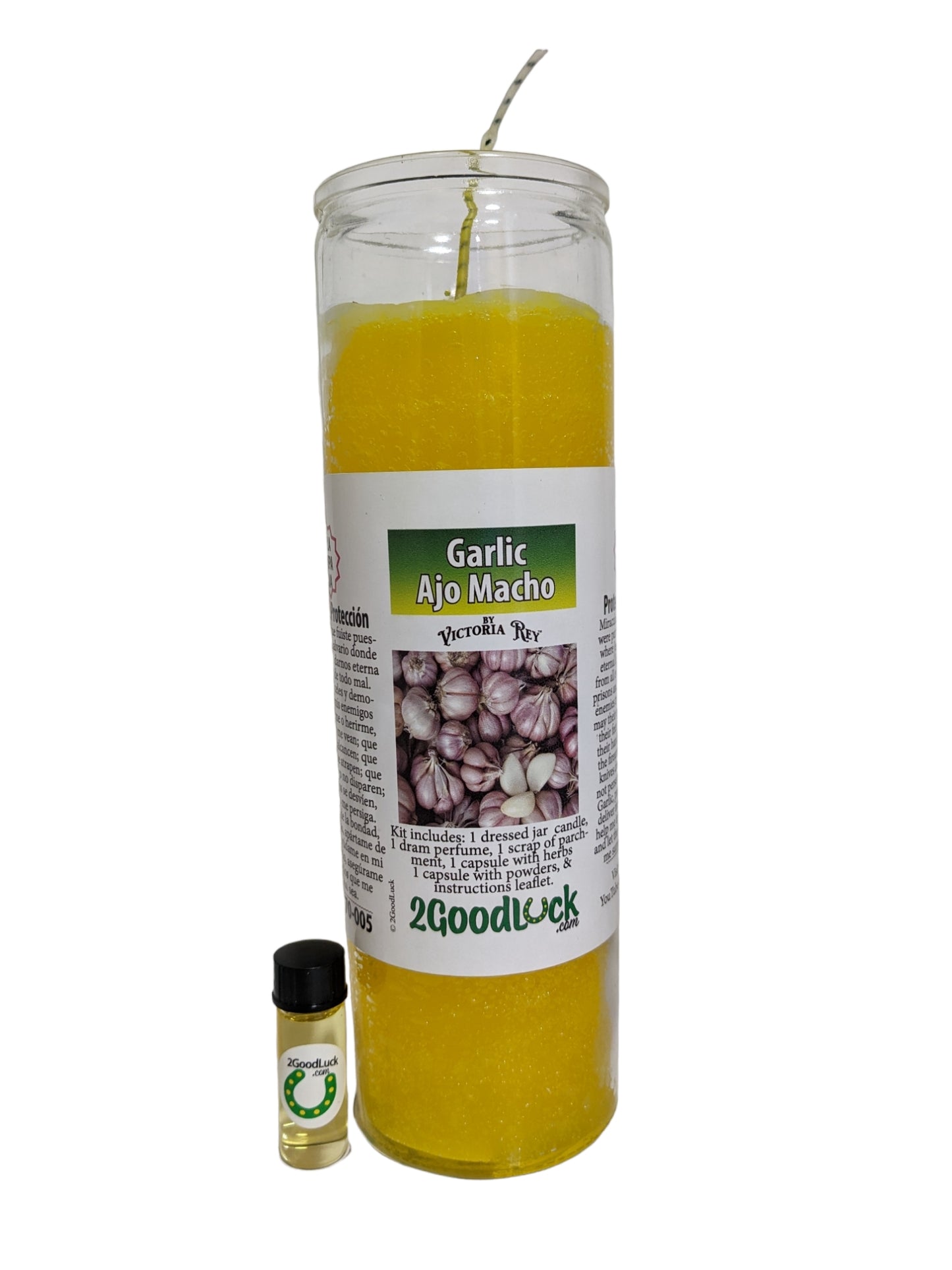 Garlic Dressed Candle Kit - Ajo Macho