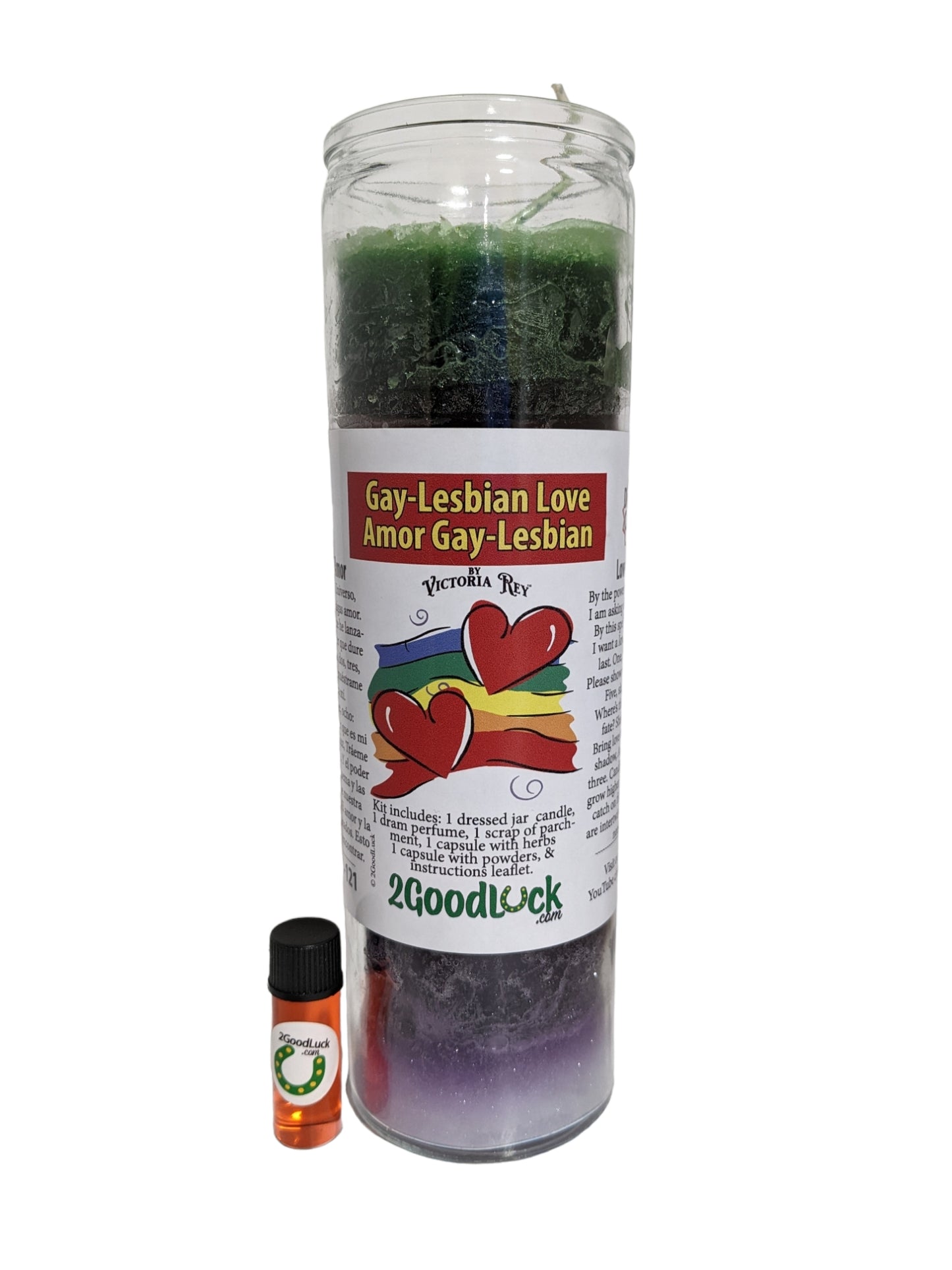 Gay Love Dressed Candle Kit - Amor Gay