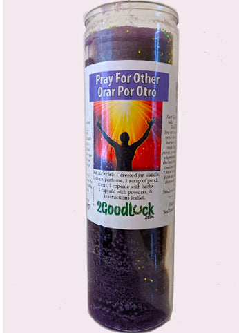 Pray for Others Orar por Otros Dressed Candle Kit