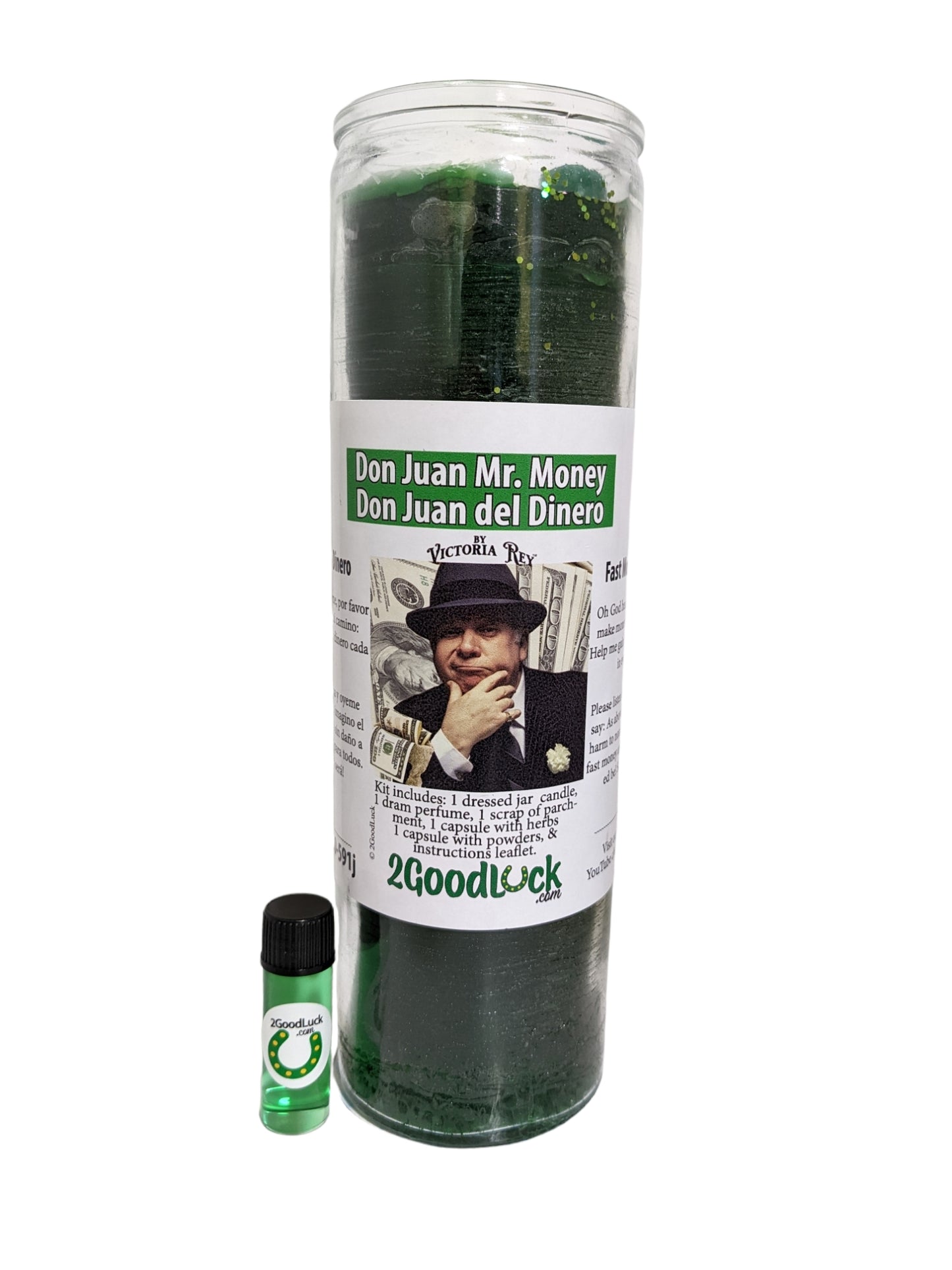 Don Juan Mr. Money Dressed Candle Kit - Don Juan Del Dinero