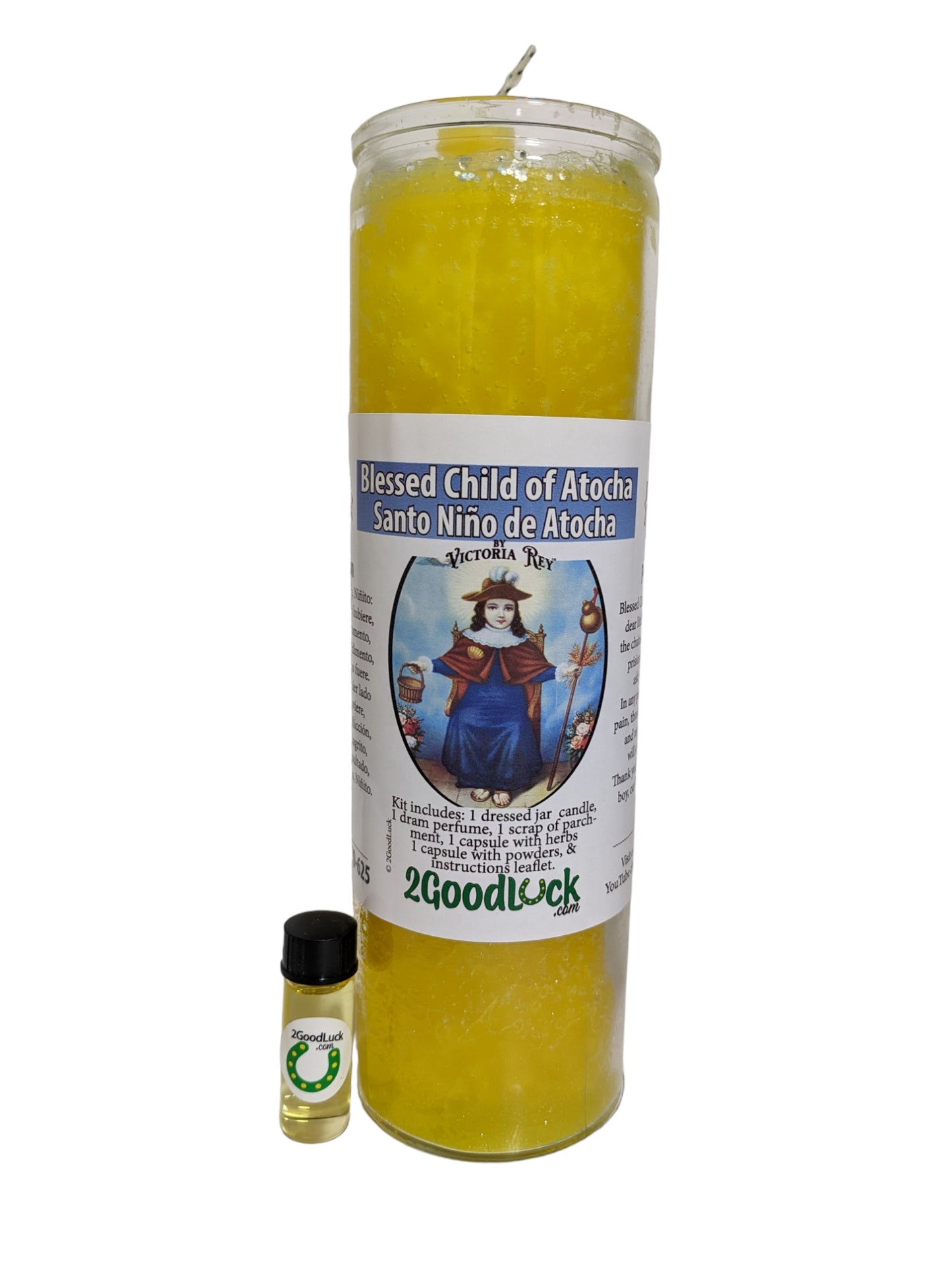 Child of Atocha Dressed Candle Kit - Niño De Atocha