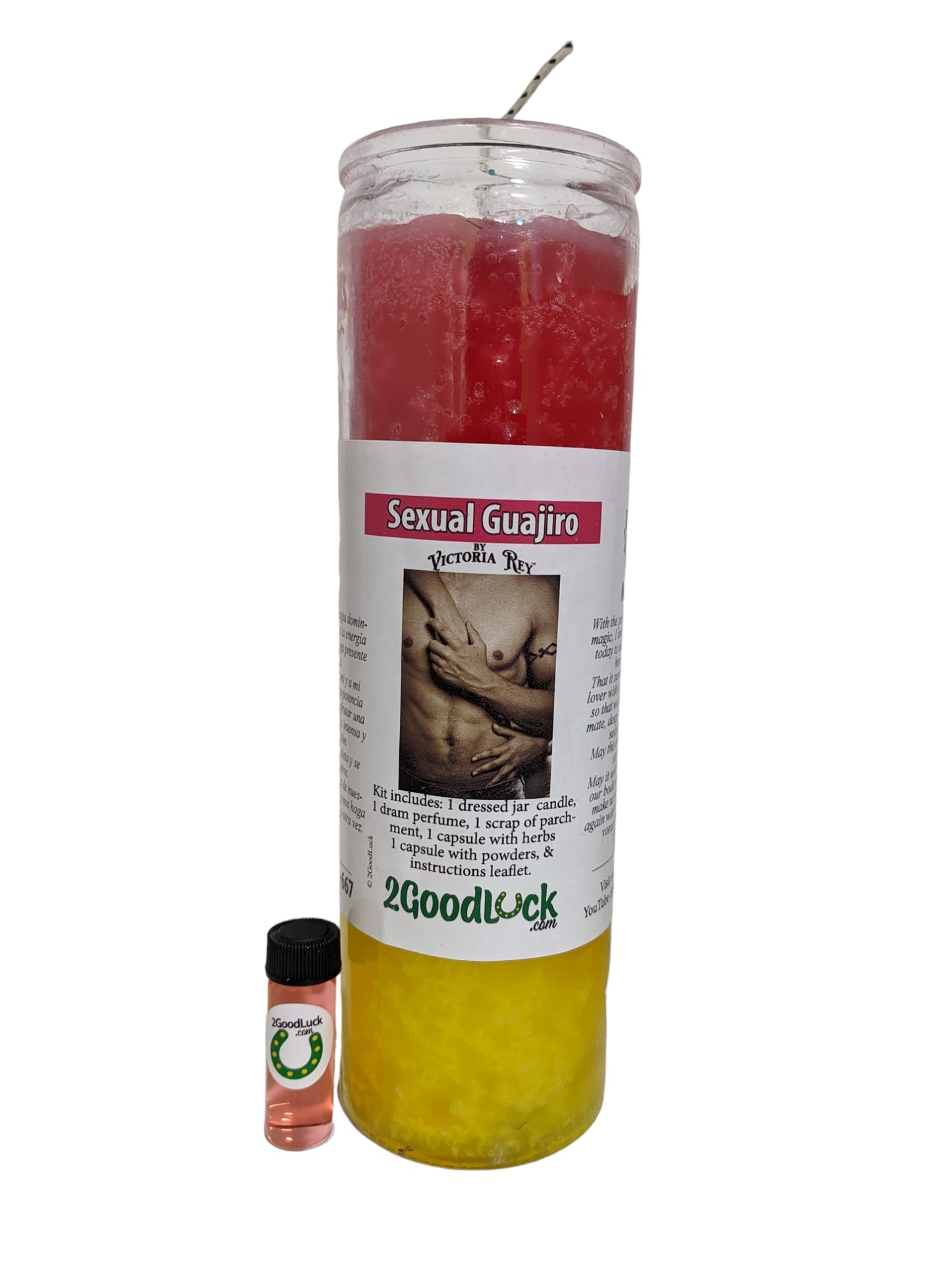 Sexual Guajiro Dressed Candle Kit - Guajiro Sexual