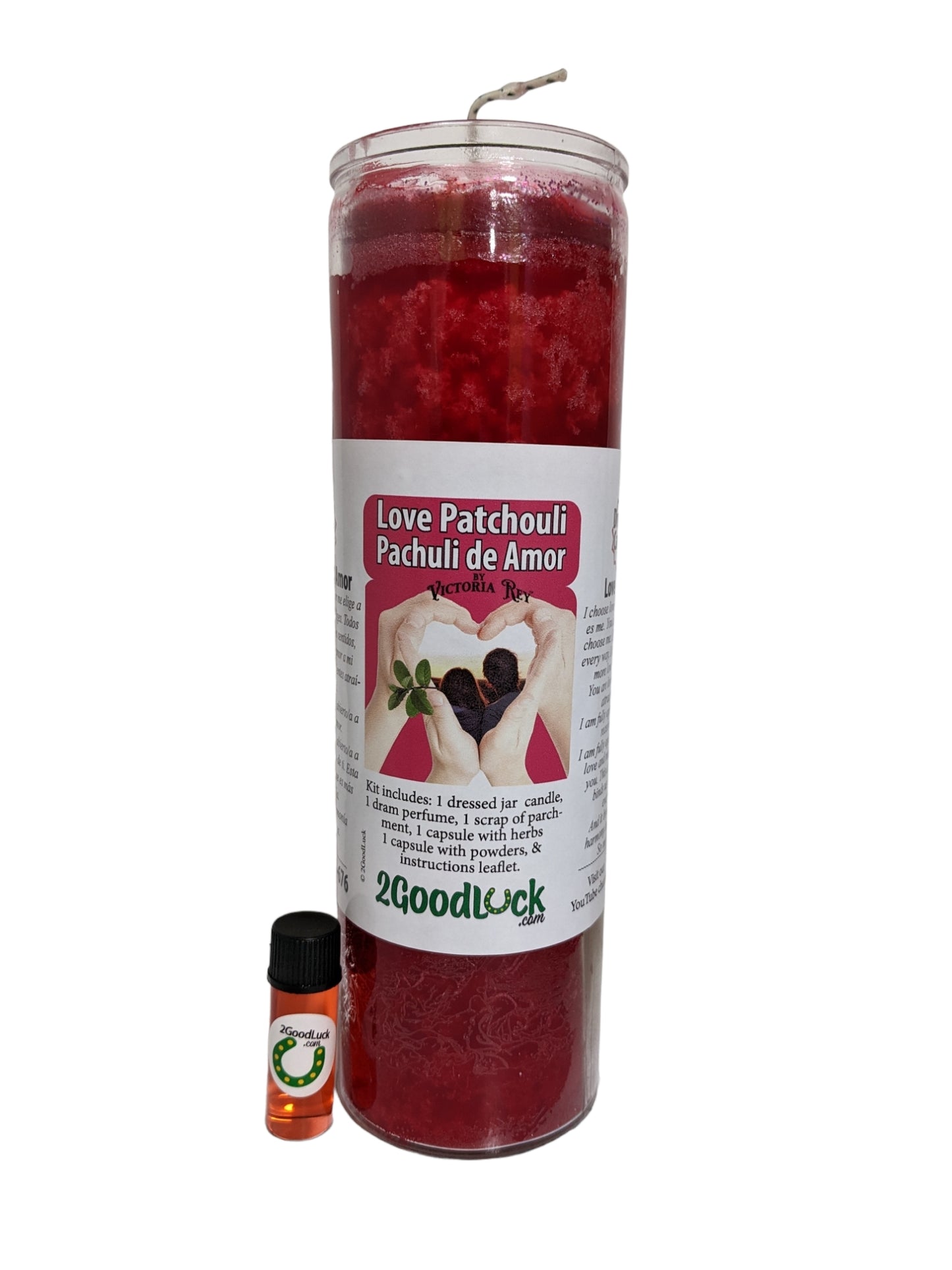 Patchouli Dressed Candle Kit - Pachuli