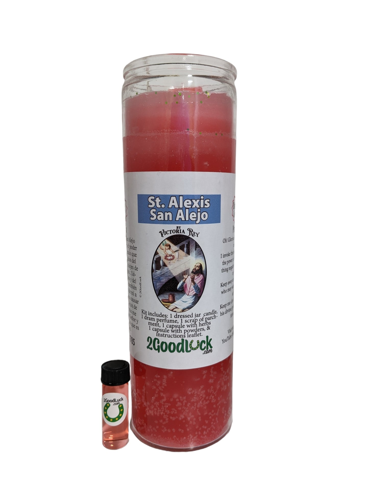 St. Alexis Dressed Candle Kit - San Alejo