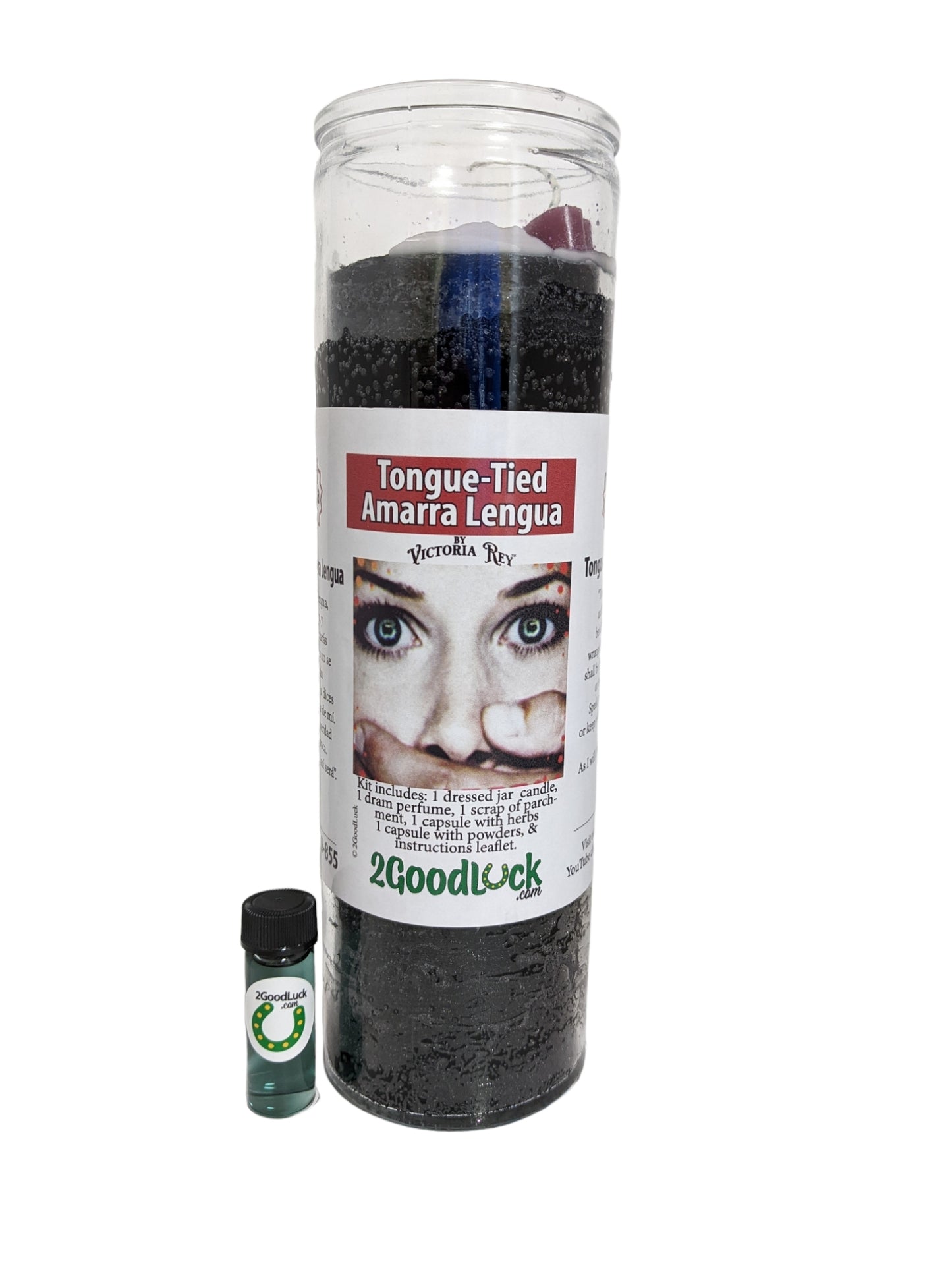 Tongue Tied Dressed Candle Kit - Amarra Lengua