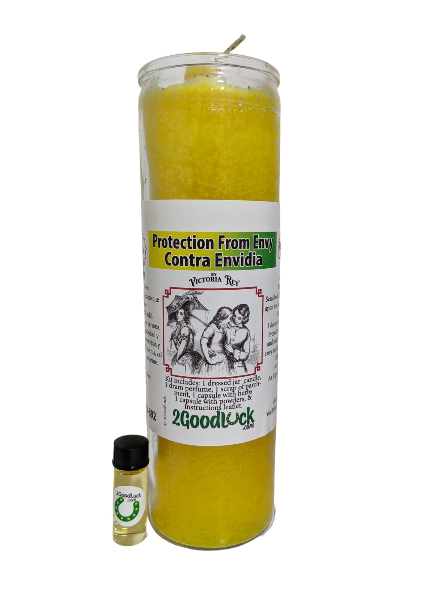 Protection from Envy Dressed Candle - Contra Envidia