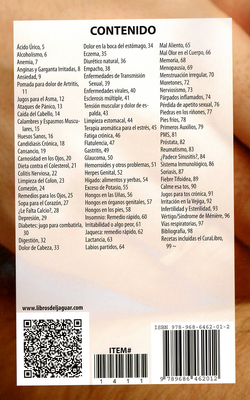 Curalibro por Sylvia Carlock