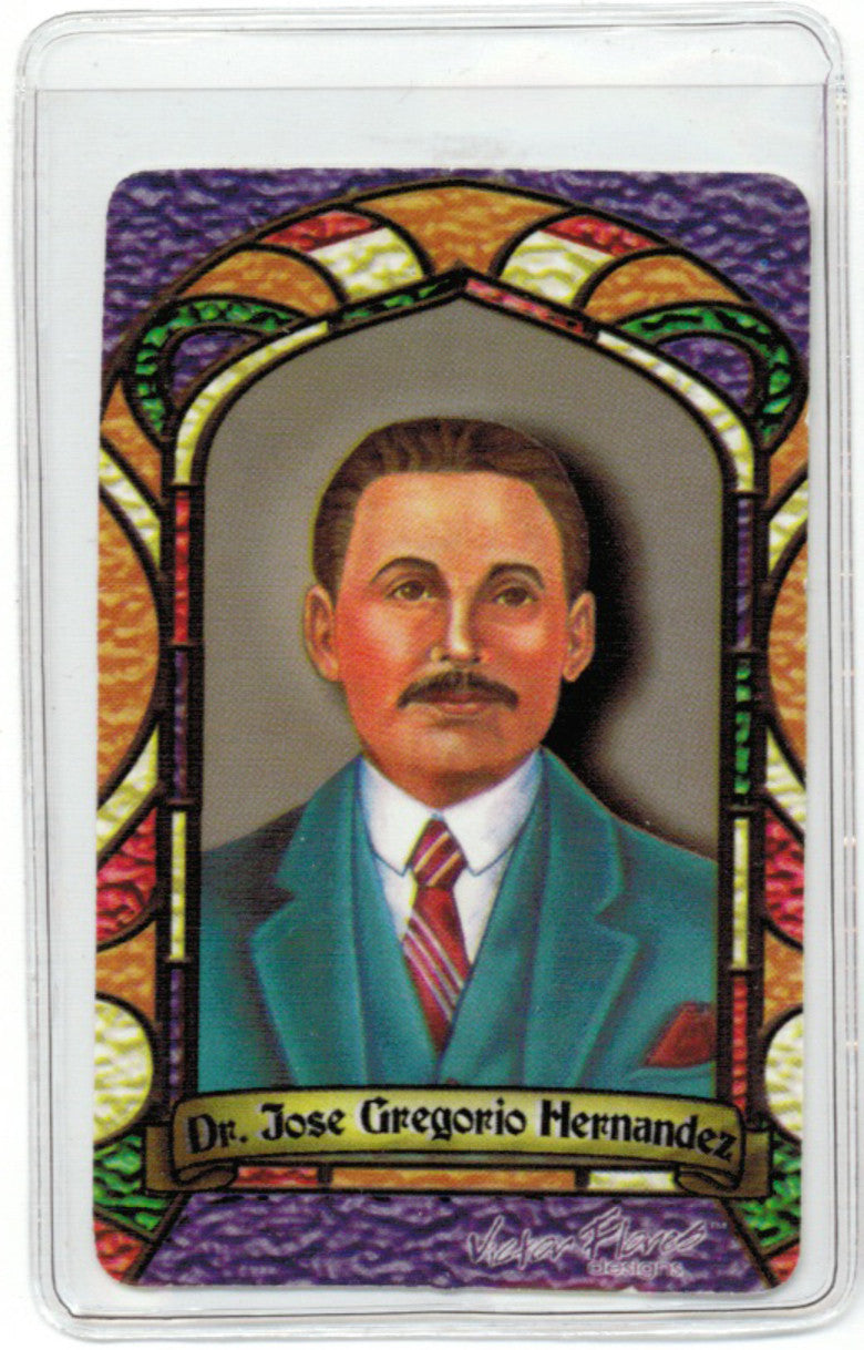 Dr. Jose Gregorio Hernandez Prayer card (spanish only) - My Jaguar Books