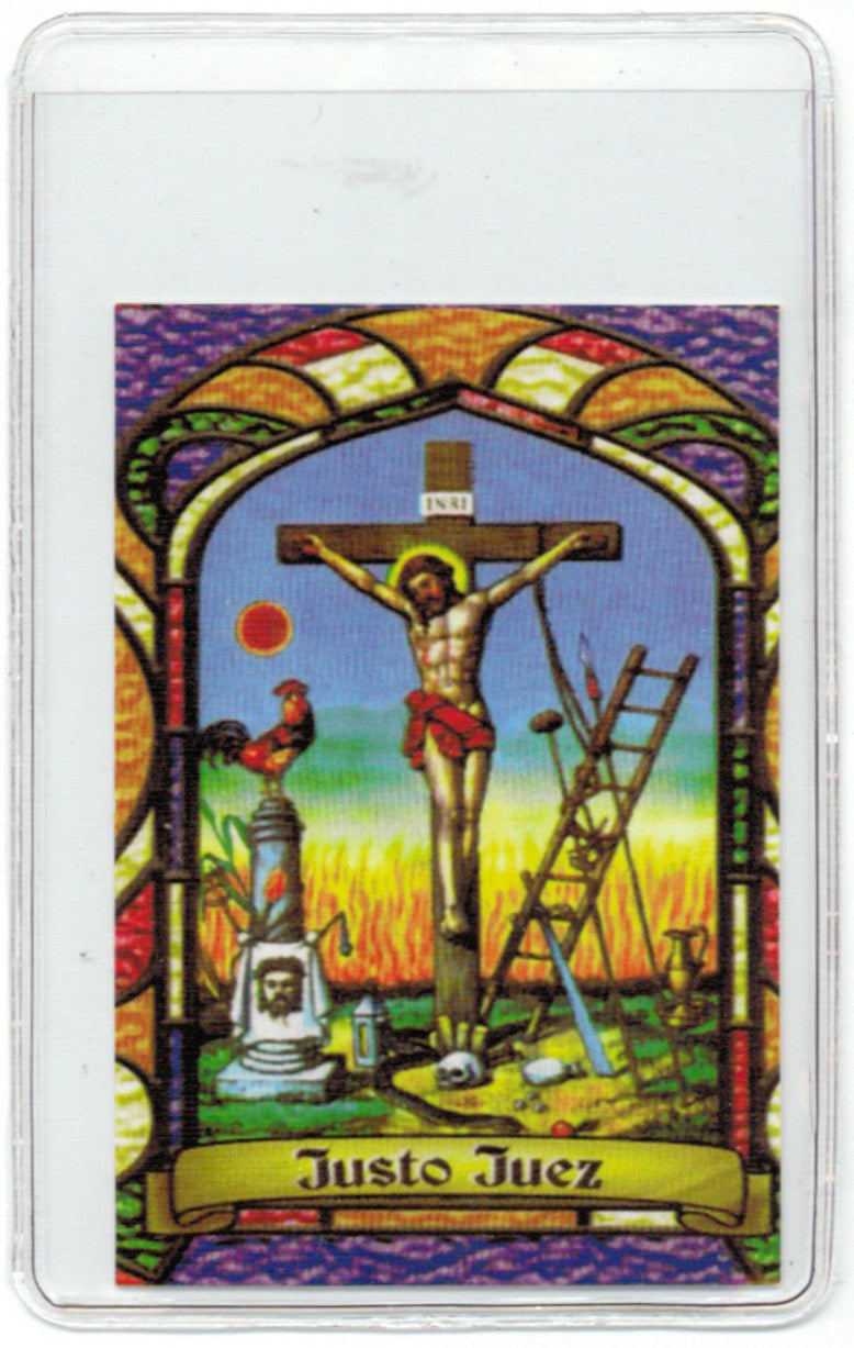 Just Judge Bilingual Prayer card - 2GoodLuck & My Jaguar Books