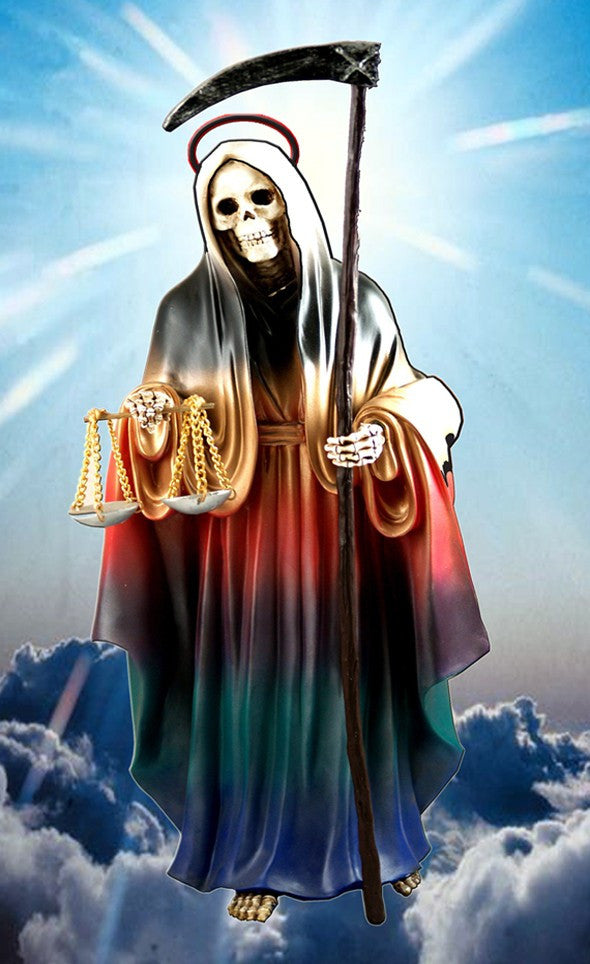 Santa Muerte Prayer Card - 2GoodLuck & My Jaguar Books