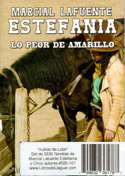 “Aullido de Lobo” Set de Cinco Novelas Por Marcial Lafuente Estefania y otros autores