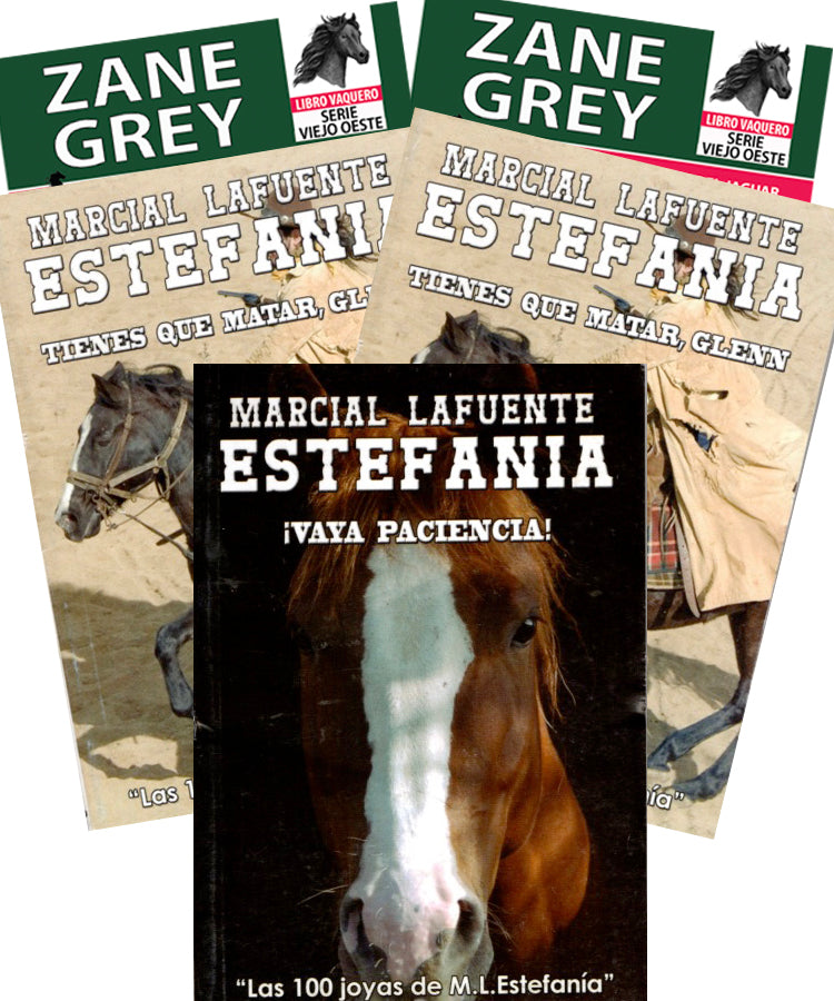 “Aullido de Lobo” Set de Cinco Novelas Por Marcial Lafuente Estefania y otros autores