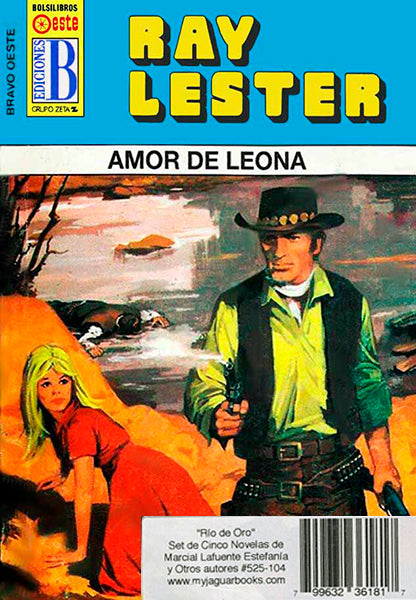 Río de Oro Set de Cinco Novelas Por Marcial Lafuente Estefania y otros autores