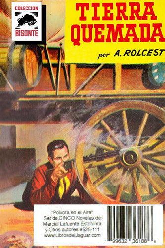 “Pólvora en el Aire” Set de Cinco Novelas Por Marcial Lafuente Estefania y otros autores