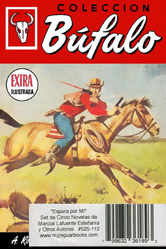 “Espera por Mí” Set de Cinco Novelas Por Marcial Lafuente Estefania y otros autores