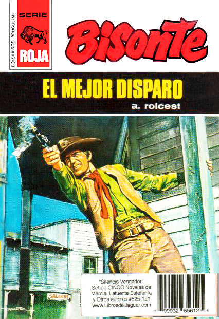 “Silencio Vengador” Set de Cinco Novelas Por Marcial Lafuente Estefania y otros autores