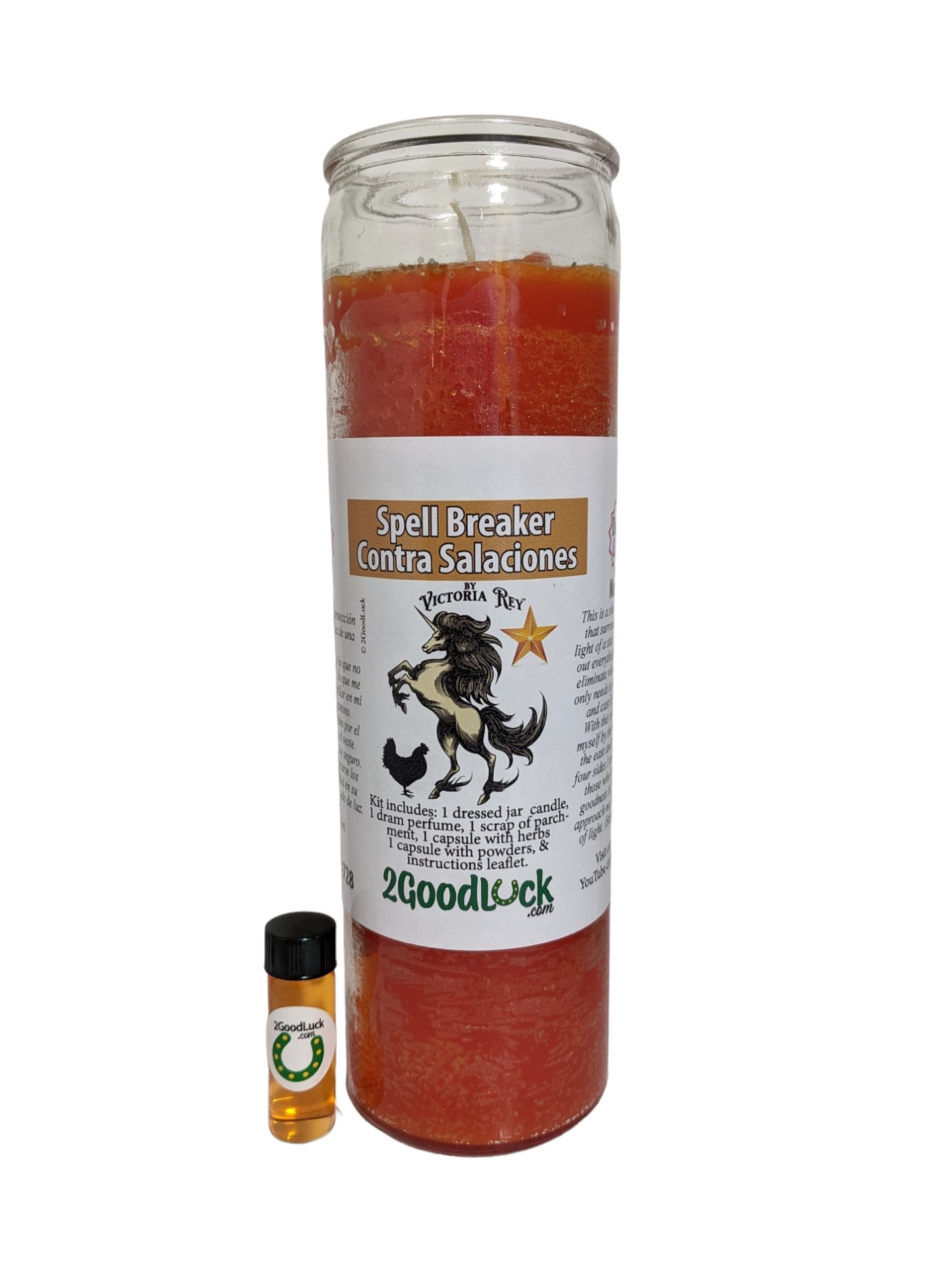 Spell Breaker Dressed Candle Kit - Contra Salaciones