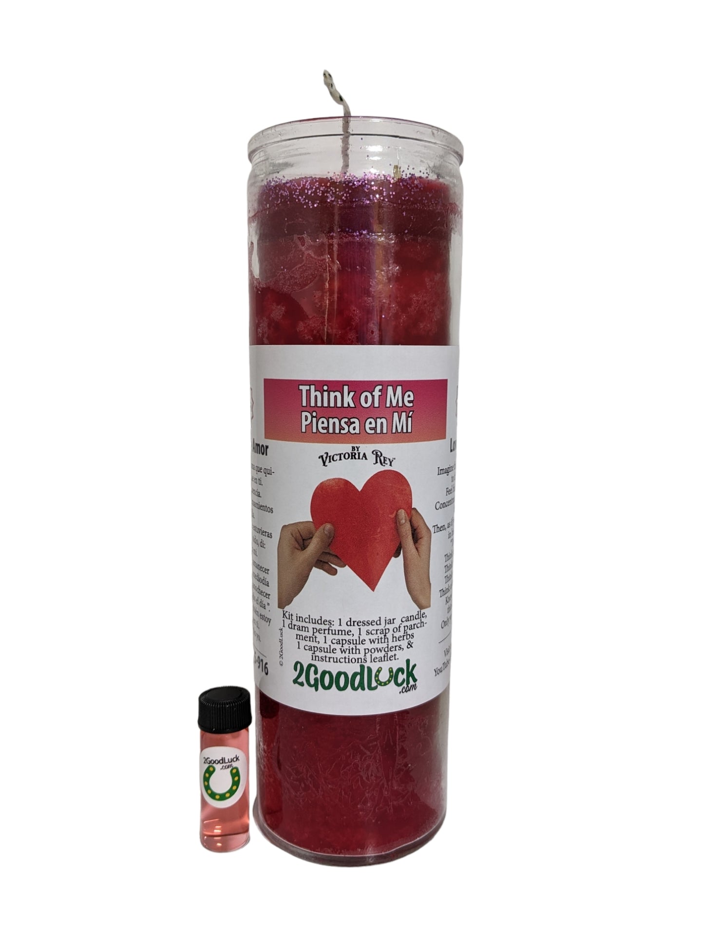 Think of Me Dressed Candle Kit - Piensa en Mi