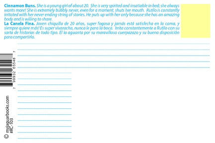 Cinnamon Buns, Rutilo's Lady Postcard - My Jaguar Books