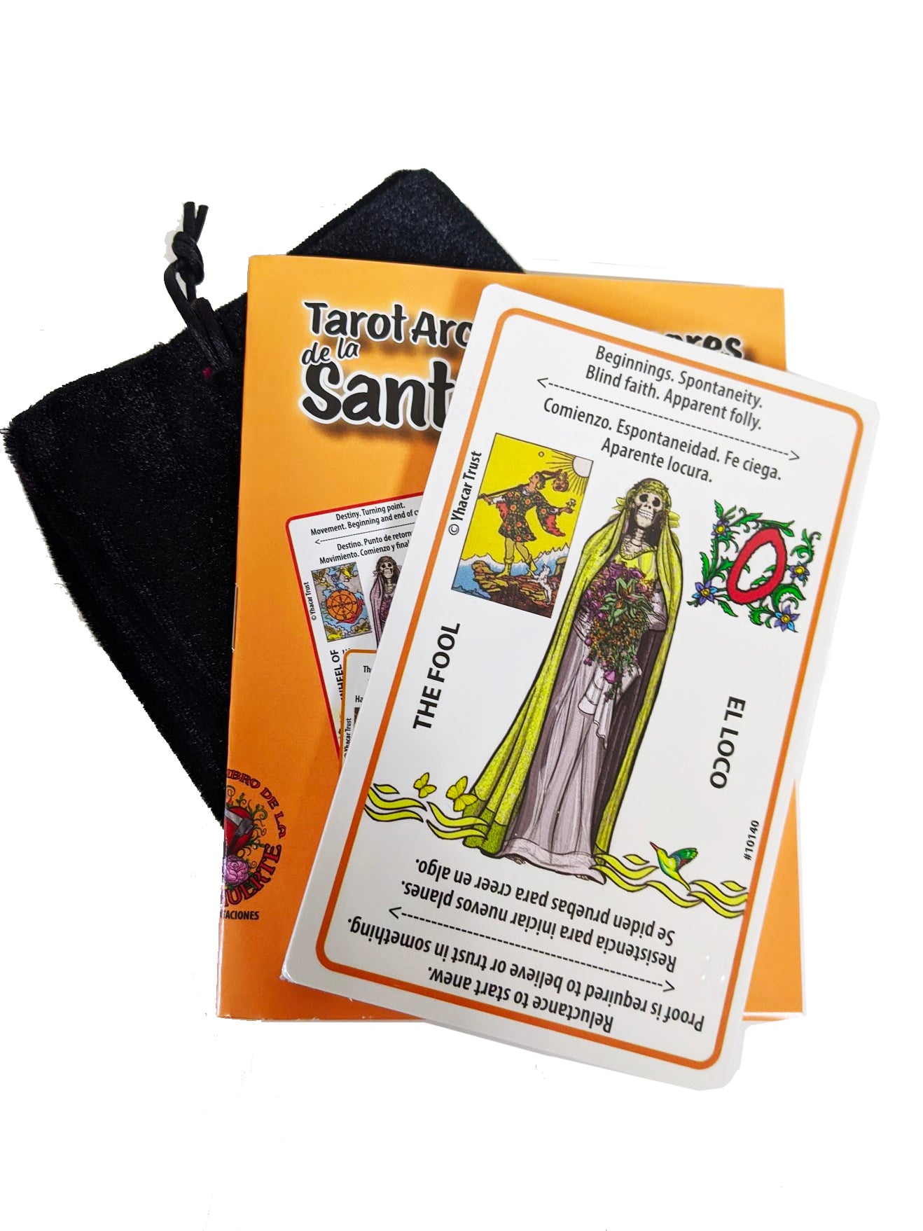 Nuevo Tarot Arcanos Mayores con la Santísima Muerte